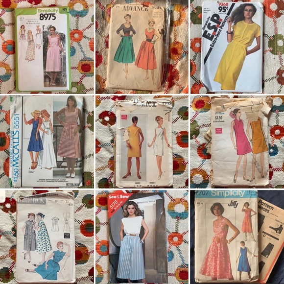 Vintage Sewing Pattern Bundle